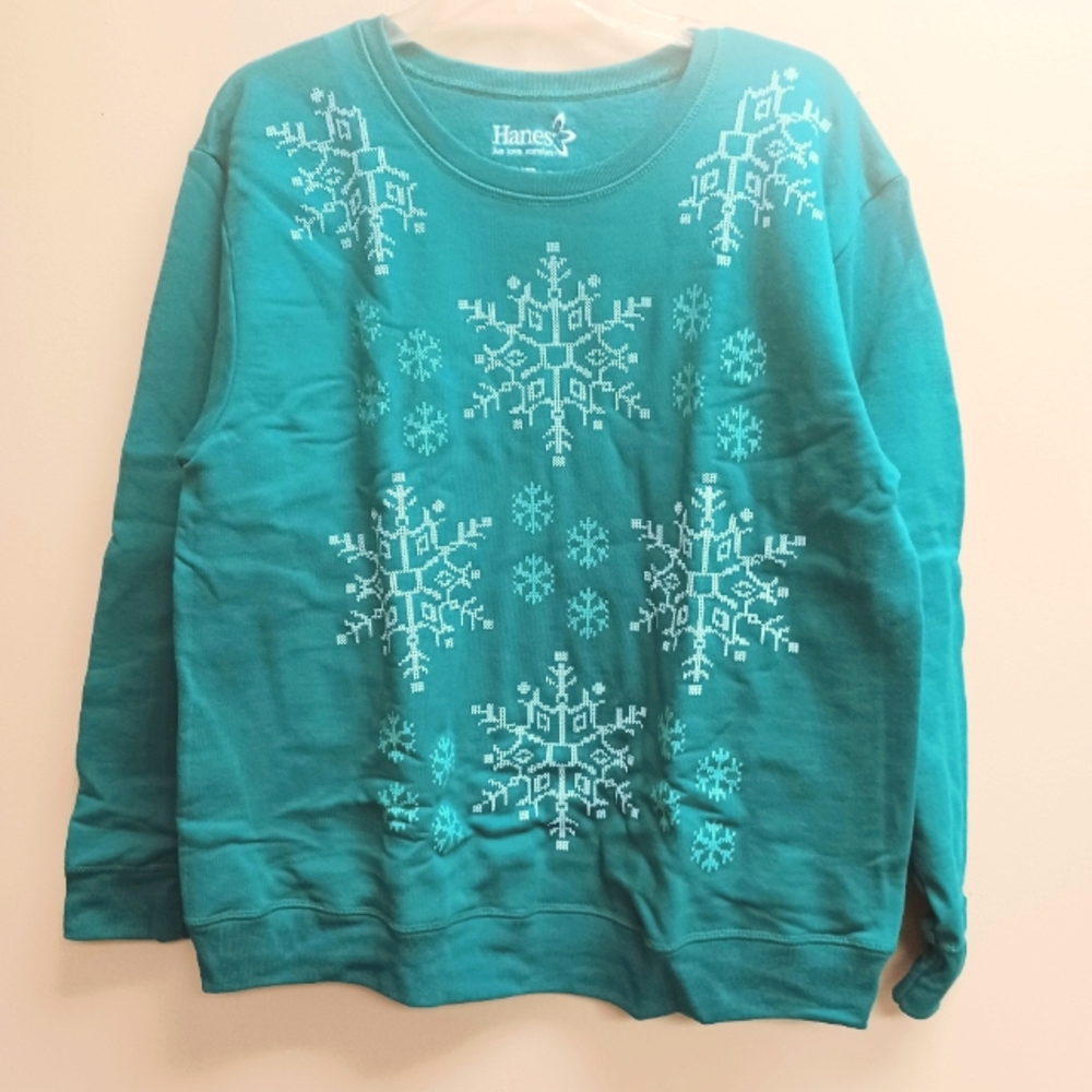 Snowflake festive sweatshirt